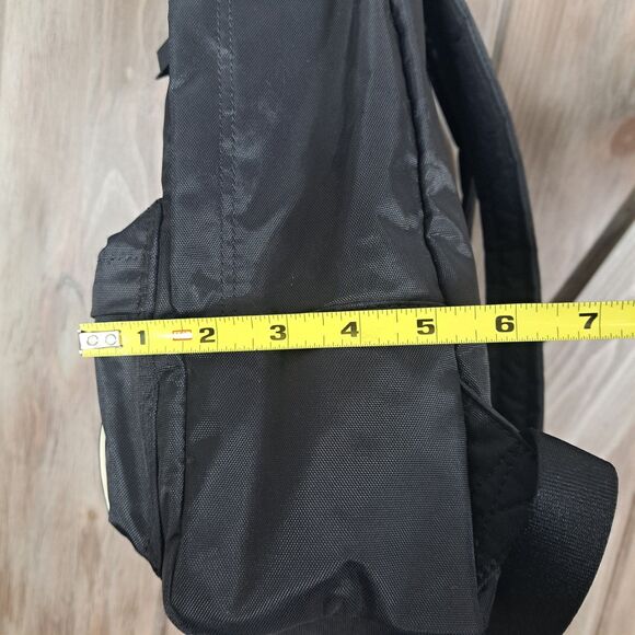 Marc Jacobs Black Nylon Backpack Bookbag College Gym School Carry-on Travel Bag main image 5